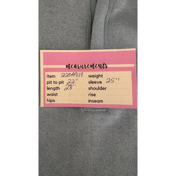 NWT Walter Hagen Small Mens Midweight 1/4 Zip Blue Heather Thermal Insulating - Picture 9 of 9